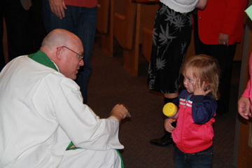 Pastor and child Pastor and child